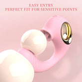 Vibrador Rose Pink Dual Stimulator - Cake Sex Shop 2